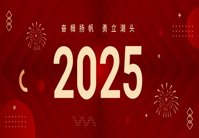 新年獻(xiàn)詞 | 啟航2025：奮楫揚(yáng)帆，勇立潮頭